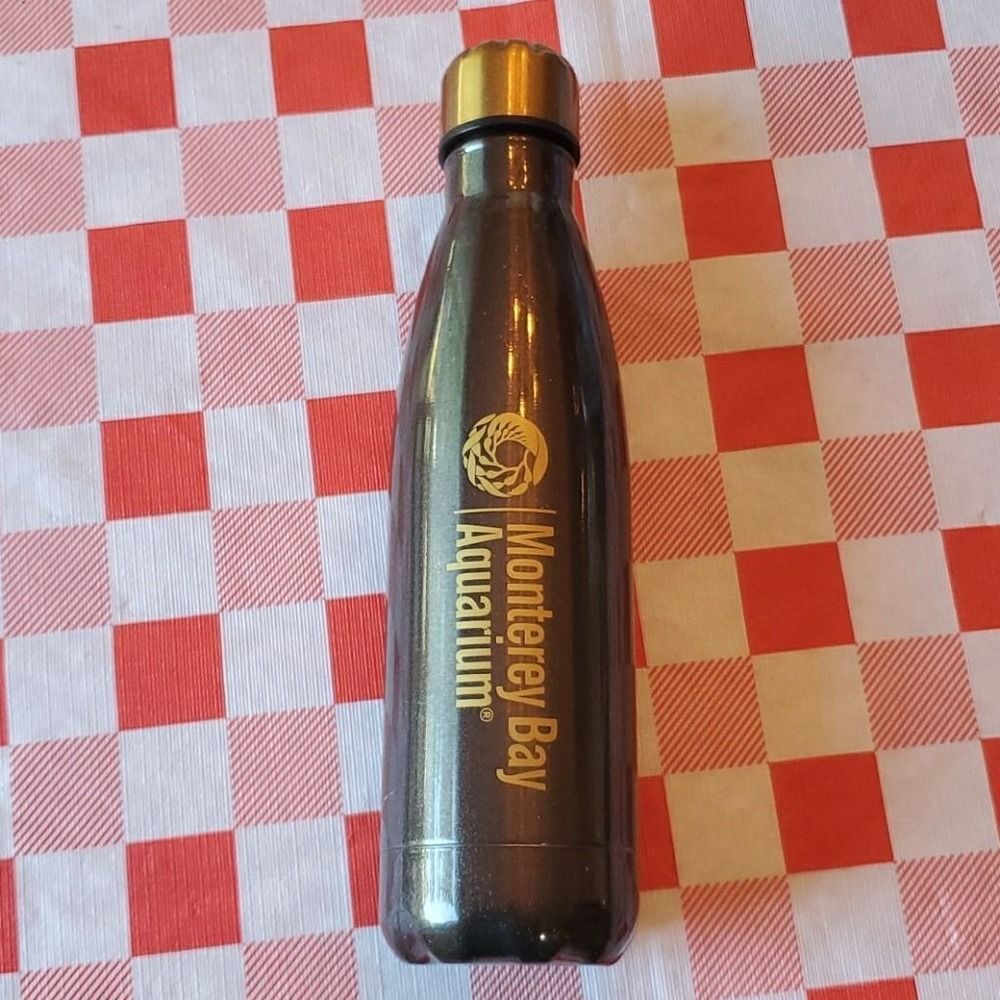 Water bottle from Monterey Bay Aquarium.